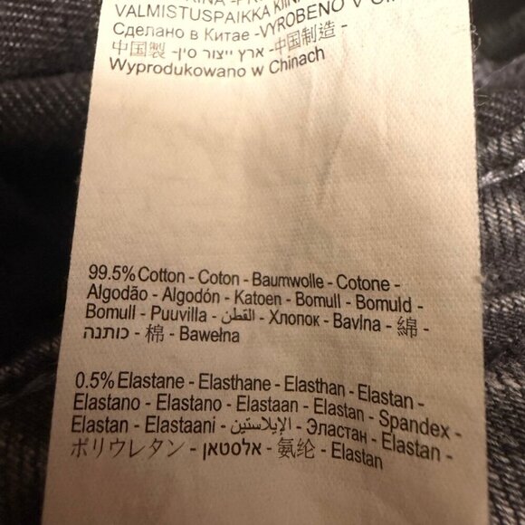 🖤 Rolla’s “Elle” Super High Rise Relaxed Jeans in Washed Black (Size 30) - Picture 10 of 10